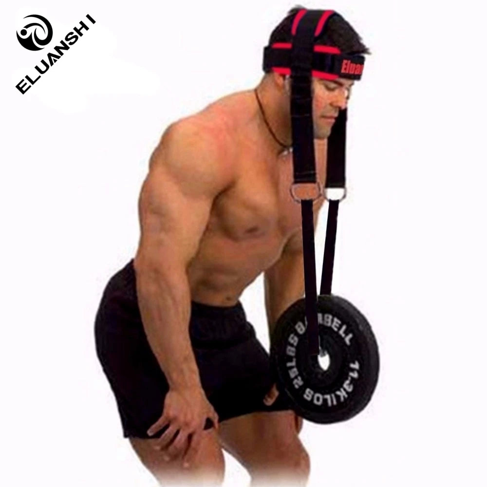 Neck Weight Lifting Straps Head Wrist Exercise Fitness Body Crossfit Gravity Gym Accessories Building Grip Dumbbell Gloves