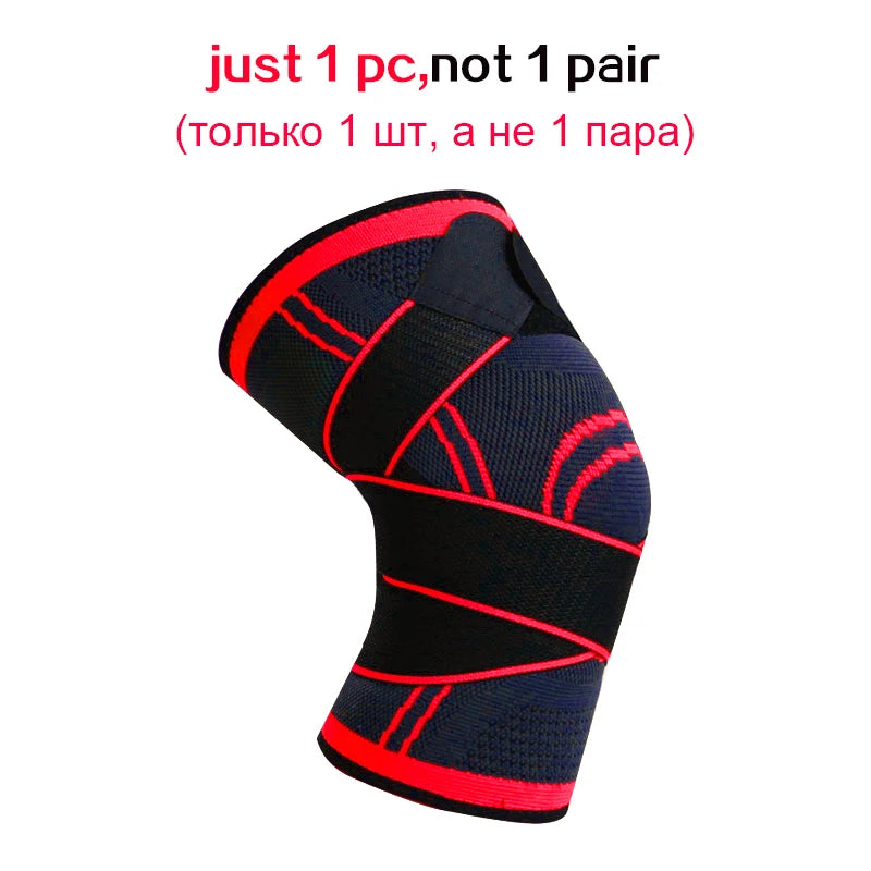 Wosweir-Sports Compression Sleeve Knee Guard Pads Braces for Knee Elbow Fitness Protective Gear Arthritis Joints Protector