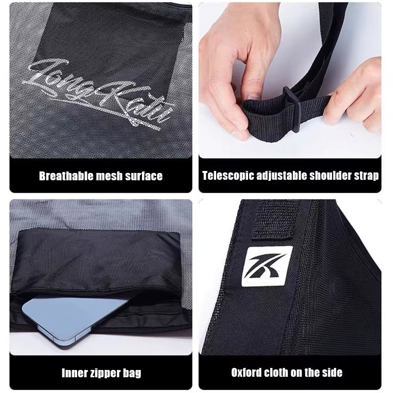 Outdoor One-Shoulder Training Basketball Football Multi-Functional Net Pocket Training Storage Net Portable Student Gym Bag