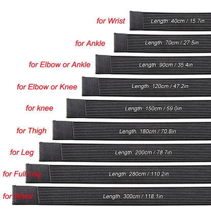 1Pcs Adjustable Elastic Compression Bandage Knee Elbow Wrap Ankle Wrist Brace Swelling Pain Sports Bandage Strap Joint Sprained