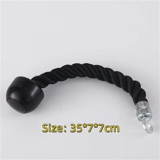 Gym Gantry V-Shaped Handle Pully Cable Machine Attachments Optional Triceps Rope D-Handle Strength Training Accessories