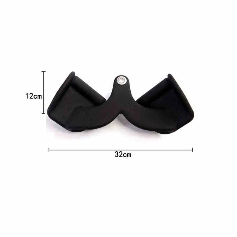 Home Gym Pull down Handle Biceps Triceps Strength Training Sitting Rowing Handle Longmen Frame Fitness Equipment Accessories
