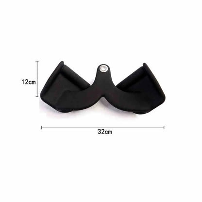 Home Gym Pull down Handle Biceps Triceps Strength Training Sitting Rowing Handle Longmen Frame Fitness Equipment Accessories