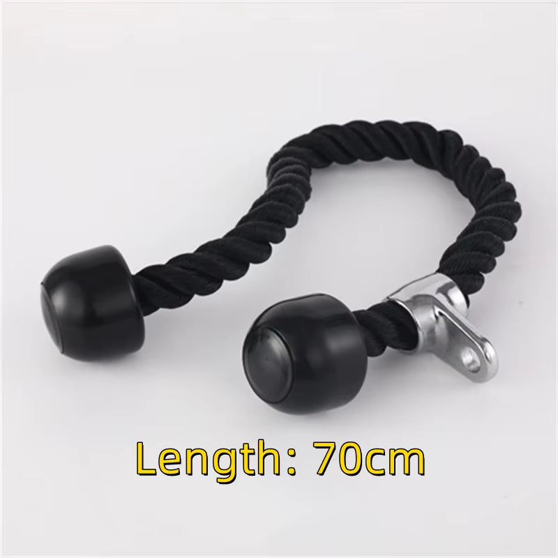 Gym Gantry V-Shaped Handle Pully Cable Machine Attachments Optional Triceps Rope D-Handle Strength Training Accessories