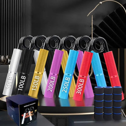 Hand Grip Strengthener Grip Strength Forearm Strengthener Hand Gripper Multi-Functional Hand Strengthener for Friends Family