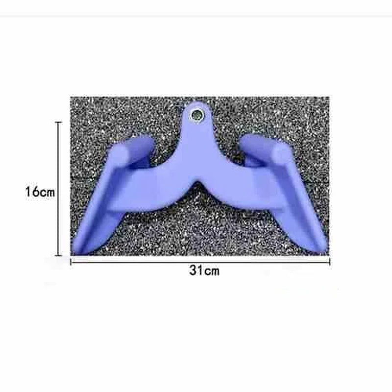 Home Gym Pull down Handle Biceps Triceps Strength Training Sitting Rowing Handle Longmen Frame Fitness Equipment Accessories