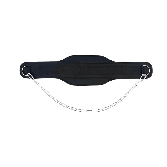 1Pcs New Style Weight Lifting Back Gym with Chain for Fitness Bodybuilding Pull up Strength Training Load Waist Strap Thicken