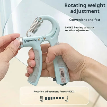 5-60KG Grip Strength Trainerhand Squeeze Forearm Strength Traineradjustable Resistance Hand Grip Strength Trainermuscle Recovery