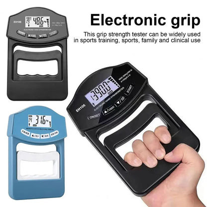 Grip Strength Tester 396Lbs/180Kg Hand Grip Dynamometer Gripper Measurement Meter Digital Grip Power Strengthener Exerciser