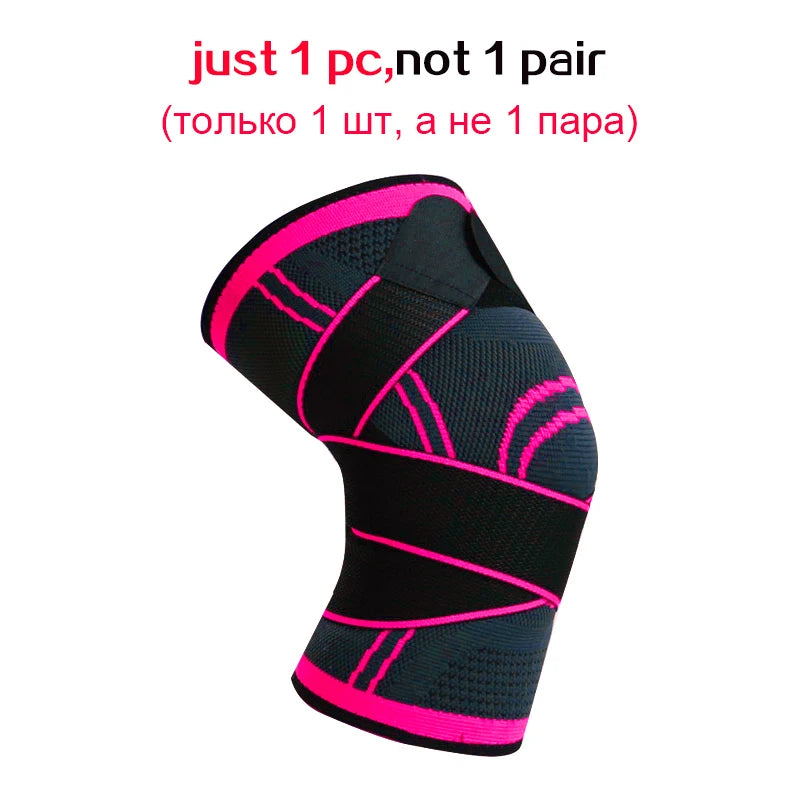 Wosweir-Sports Compression Sleeve Knee Guard Pads Braces for Knee Elbow Fitness Protective Gear Arthritis Joints Protector