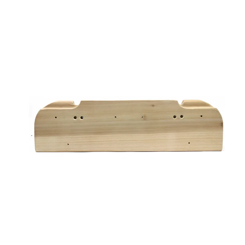 Climbing Fingerboard Wooden Hang Board Micro-Flaw Fitness Equipment with Multiple Grip Positions Multifunctional Exerciser