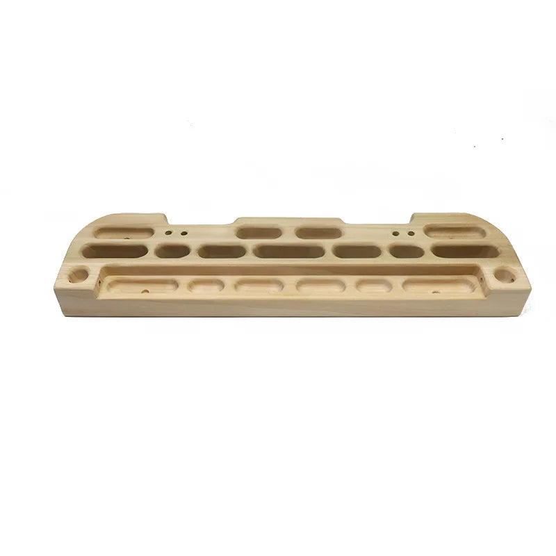Climbing Fingerboard Wooden Hang Board Micro-Flaw Fitness Equipment with Multiple Grip Positions Multifunctional Exerciser