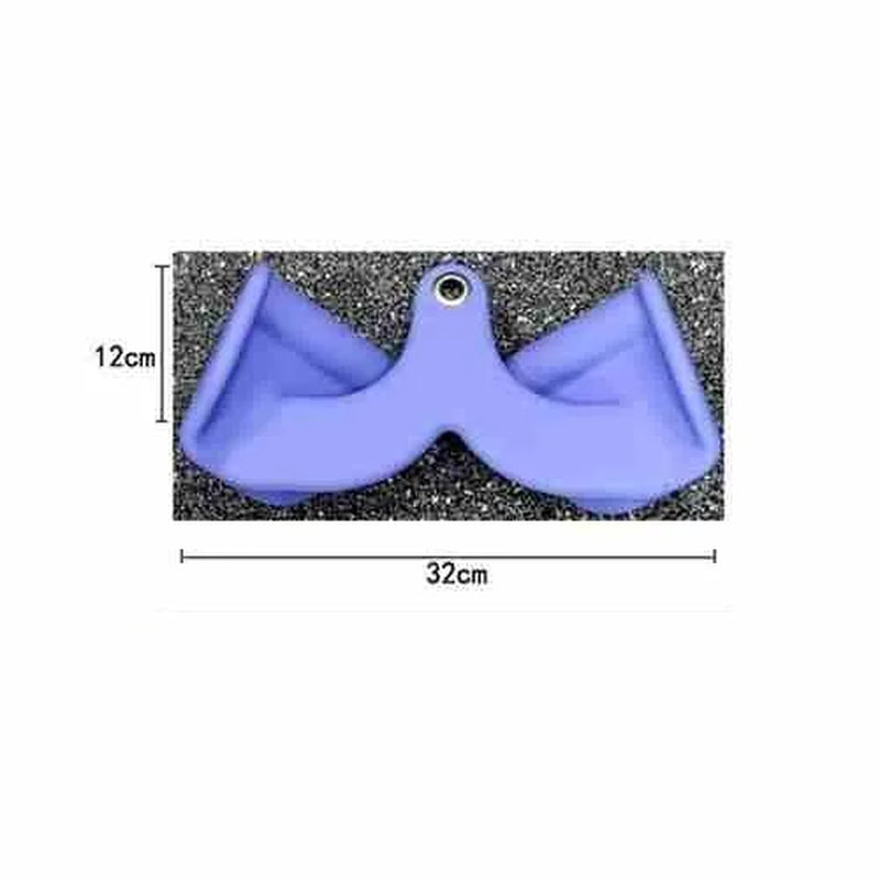 Home Gym Pull down Handle Biceps Triceps Strength Training Sitting Rowing Handle Longmen Frame Fitness Equipment Accessories