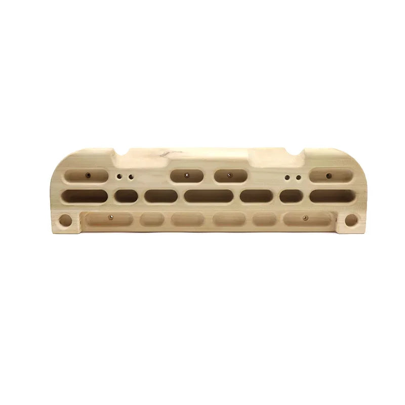 Climbing Fingerboard Wooden Hang Board Micro-Flaw Fitness Equipment with Multiple Grip Positions Multifunctional Exerciser