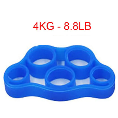 Hand Gripper Silicone Finger Expander Exercise Hand Grip Wrist Strength Trainer Finger Exerciser Resistance Bands Fitness