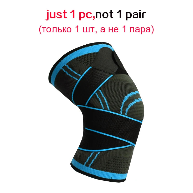 Wosweir-Sports Compression Sleeve Knee Guard Pads Braces for Knee Elbow Fitness Protective Gear Arthritis Joints Protector