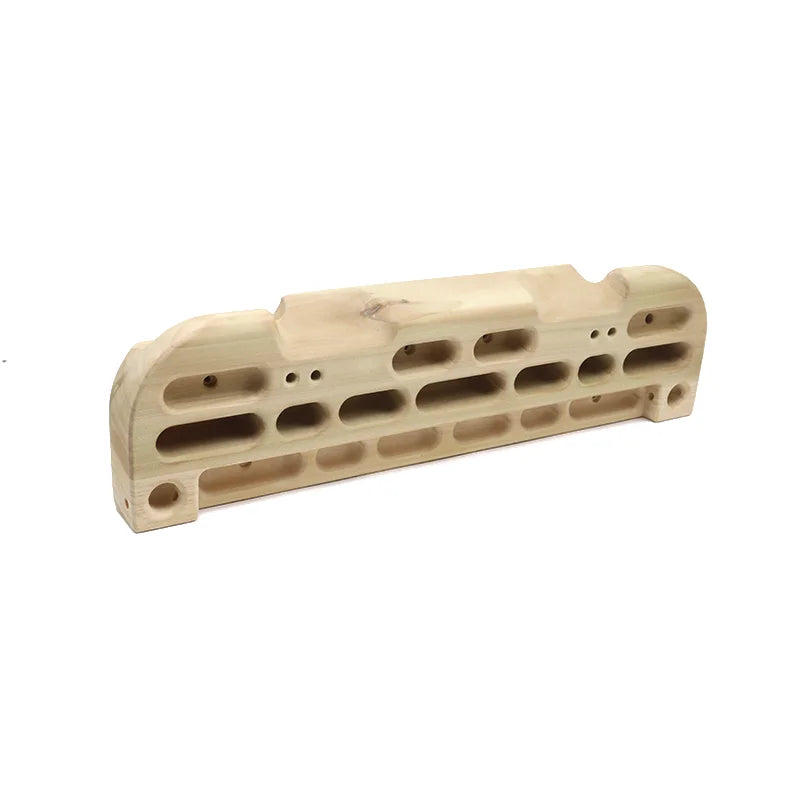 Climbing Fingerboard Wooden Hang Board Micro-Flaw Fitness Equipment with Multiple Grip Positions Multifunctional Exerciser