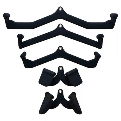 Home Gym Pull down Handle Biceps Triceps Strength Training Sitting Rowing Handle Longmen Frame Fitness Equipment Accessories