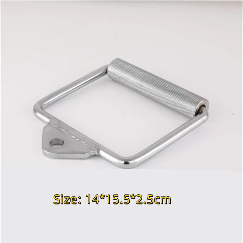 Gym Gantry V-Shaped Handle Pully Cable Machine Attachments Optional Triceps Rope D-Handle Strength Training Accessories